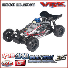 Boa qualidade 01:10 Nitro RC carro de alta velocidade de 65 KM/H